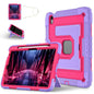 Big Holder Silicone Hydric PC Tablet Case with Shoulder Strap, For iPad 2025 / 2022, For iPad Air 11 2025 / 2024, For iPad mini 6 2021 / mini 2024, For iPad 10.2 1021 / 10.5 2019
