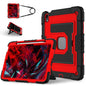 Big Holder Silicone Hydric PC Tablet Case with Shoulder Strap, For iPad 2025 / 2022, For iPad Air 11 2025 / 2024, For iPad mini 6 2021 / mini 2024, For iPad 10.2 1021 / 10.5 2019