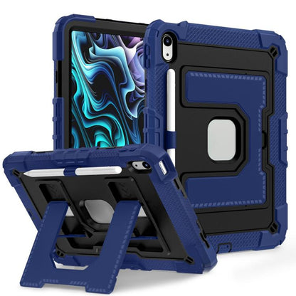 Big Holder Silicone Hydric PC Tablet Case with Shoulder Strap, For iPad 2025 / 2022, For iPad Air 11 2025 / 2024, For iPad mini 6 2021 / mini 2024, For iPad 10.2 1021 / 10.5 2019