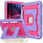 Big Holder Silicone Hydric PC Tablet Case with Shoulder Strap, For iPad 2025 / 2022, For iPad Air 11 2025 / 2024, For iPad mini 6 2021 / mini 2024, For iPad 10.2 1021 / 10.5 2019