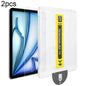 2pcs Dust-Free Easy Install HD Tempered Glass Film, For iPad 2025 / 2022, For iPad Air 13 2024 / iPad Pro 13 2024, For iPad Air 11 2024, For iPad Pro 11 2024, For iPad Air 10.9 / iPad Pro 11, For iPad 10.2 2021 / 2020, For iPad 9.7 2018 / 2017