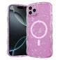 Wave Glitter MagSafe Magnetic TPU Phone Case, For iPhone 16 Pro Max, For iPhone 16 Pro, For iPhone 16 Plus, For iPhone 16, For iPhone 15 Pro Max, For iPhone 15 Pro, For iPhone 15 Plus, For iPhone 15