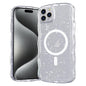 Wave Glitter MagSafe Magnetic TPU Phone Case, For iPhone 16 Pro Max, For iPhone 16 Pro, For iPhone 16 Plus, For iPhone 16, For iPhone 15 Pro Max, For iPhone 15 Pro, For iPhone 15 Plus, For iPhone 15