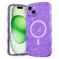 Wave Glitter MagSafe Magnetic TPU Phone Case, For iPhone 16 Pro Max, For iPhone 16 Pro, For iPhone 16 Plus, For iPhone 16, For iPhone 15 Pro Max, For iPhone 15 Pro, For iPhone 15 Plus, For iPhone 15