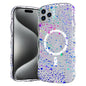 Wave Star Transparent MagSafe Magnetic Phone Case, For iPhone 16 Pro Max, For iPhone 16 Pro, For iPhone 16 Plus, For iPhone 16, For iPhone 15 Pro Max, For iPhone 15 Pro, For iPhone 15 Plus, For iPhone 15