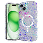 Wave Star Transparent MagSafe Magnetic Phone Case, For iPhone 16 Pro Max, For iPhone 16 Pro, For iPhone 16 Plus, For iPhone 16, For iPhone 15 Pro Max, For iPhone 15 Pro, For iPhone 15 Plus, For iPhone 15