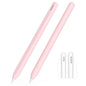 Integrated Anti-roll Silicone Protective Stylus Pen Case, For Apple Pencil 2 / Pro