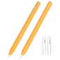 Integrated Anti-roll Silicone Protective Stylus Pen Case, For Apple Pencil 2 / Pro