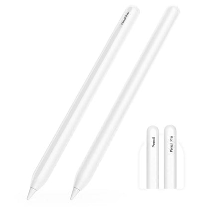 Integrated Anti-roll Silicone Protective Stylus Pen Case, For Apple Pencil 2 / Pro