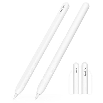 Integrated Anti-roll Silicone Protective Stylus Pen Case, For Apple Pencil 2 / Pro