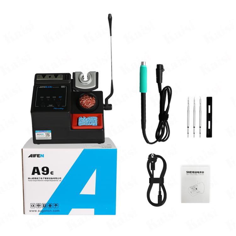 SUGON Aifen A9E Control Temperature Soldering Station, EU Plug, US Plug