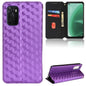 Cubic Grid Texture Flip Leather Phone Case, For OPPO A16K / A16e, For OPPO A55s 5G, For OPPO A93 5G / A74 5G / A54 5G