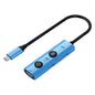 YCE V297 7 in 1 USB-C / Type-C HUB Adapter AI Docking Station Support 4K Output, V297