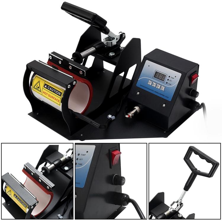 Mug DIY Pattern Printing Cup Heat Transfer Machine, EU Plug, POD Machine, UK, POD Machine, US, POD Machine, AU, POD Machine, EU