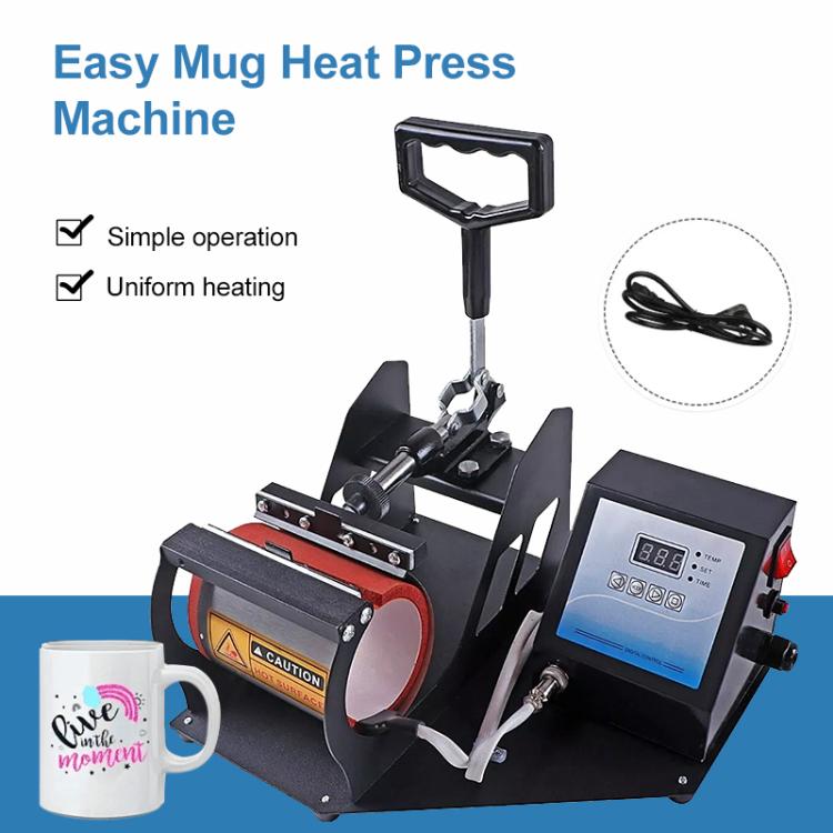 Mug DIY Pattern Printing Cup Heat Transfer Machine, EU Plug, POD Machine, UK, POD Machine, US, POD Machine, AU, POD Machine, EU