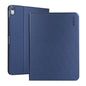 For iPad 10th Gen 10.9 2022 ENKAY PC Back Cover Smart Leather Tablet Case with Pen Slot & Holder