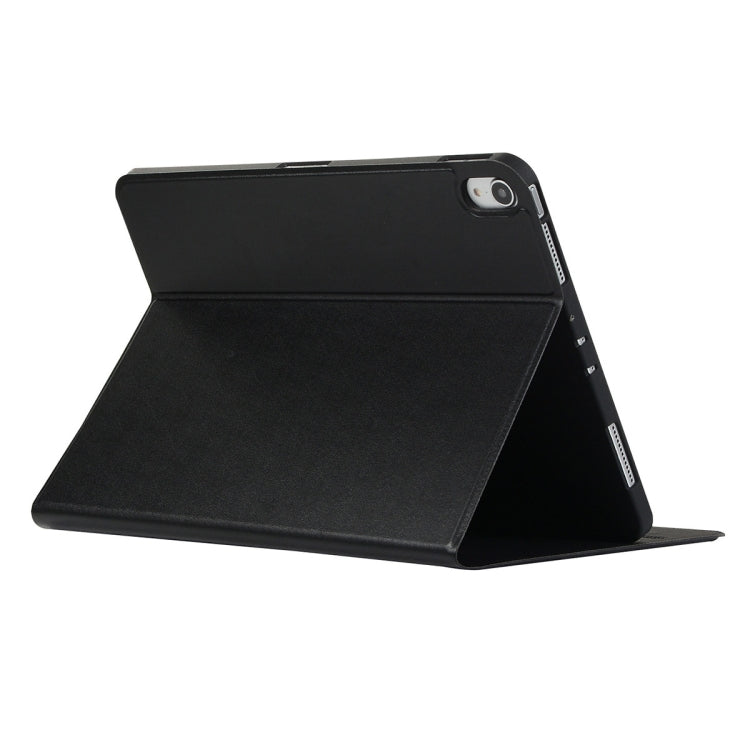 For iPad 10th Gen 10.9 2022 ENKAY PC Back Cover Smart Leather Tablet Case with Pen Slot & Holder