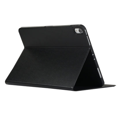 For iPad 10th Gen 10.9 2022 ENKAY PC Back Cover Smart Leather Tablet Case with Pen Slot & Holder