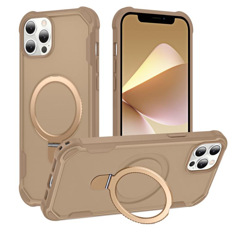 Yingcai Gears MagSafe Holder Shockproof Phone Case, For iPhone 12 Pro, For iPhone 11
