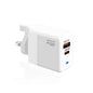 GaN PD 45W + QC3.0 USB Fully Compatible Protocol Charger for MacBook，UK Plug, UK Plug(, UK Plug