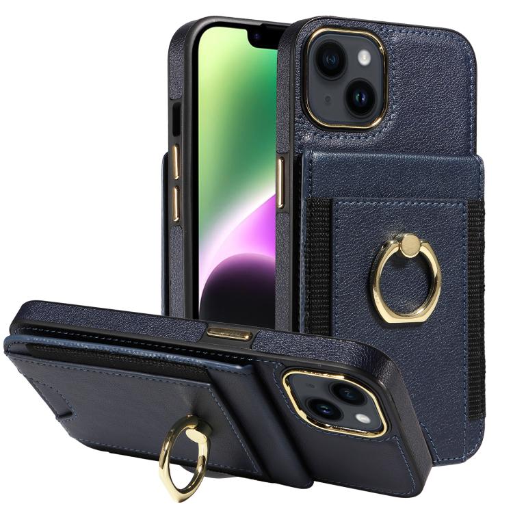 Ring Multifunctional Vertical Flip Wallet Back Cover Leather Phone Case, For iPhone 14 Plus, For iPhone 14, For iPhone 14 Pro, For iPhone 14 Pro Max, For iPhone 13 Pro Max, For iPhone 13 Pro, For iPhone 13, For iPhone 12 / 12 Pro