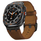 Crazy Horse Leather Watch Band, For Samsung Galaxy Watch Ultra 47mm