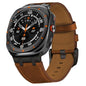 Crazy Horse Leather Watch Band, For Samsung Galaxy Watch Ultra 47mm