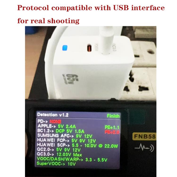 PD41 GaN PD 45W + USB Charger with USB-C to USB-C / 8 Pin Data Cable for iPhone, US Plug, US Plug