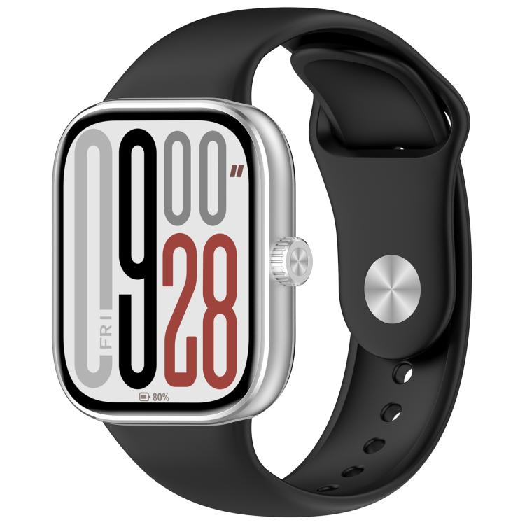 Reverse Buckle Solid Color Silicone Watch Band, For Redmi Watch 5 / Xiaomi Smart Band 9 Pro