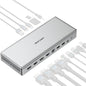 WAVLINK WL-UG75PD1-DH2 USB-C / Type-C Displaylink DL7400 Docking Station Support Quad Display, UG75PD1-DH2