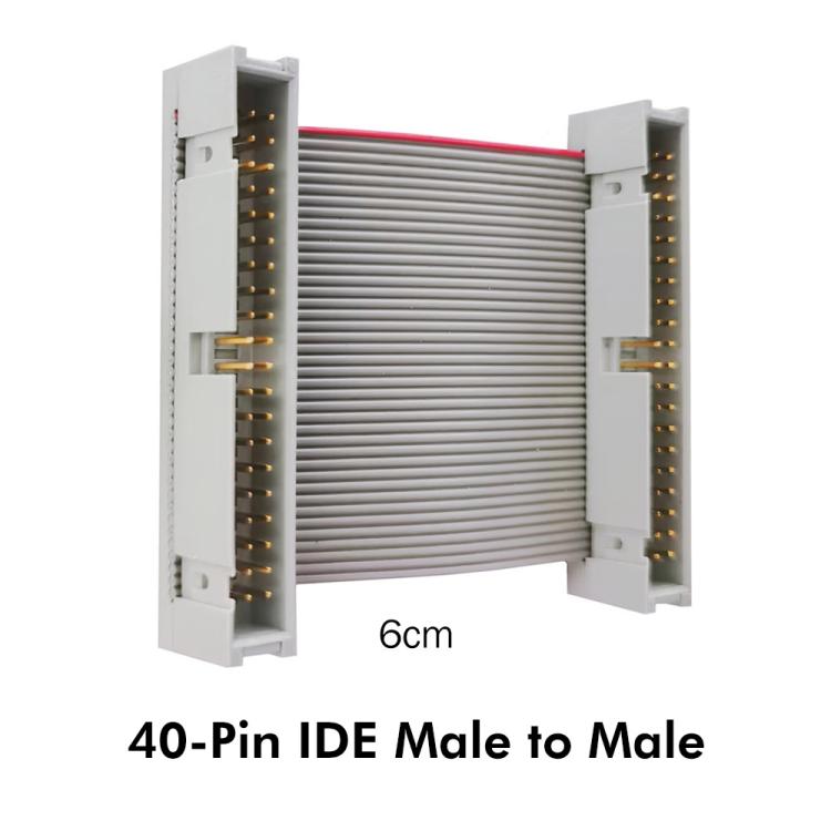 JUNSUNMAY 40 Pin IDE Male to Male HD Extension Cable, M to M