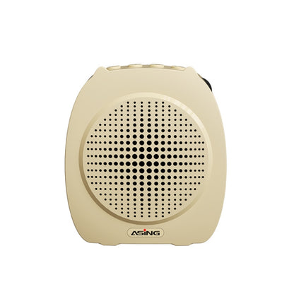 ASiNG S16  2.4G Wireless Voice Amplifier with Headset Microphone for Teachers Tour Guides, Without Strap Chain, With Strap Chain