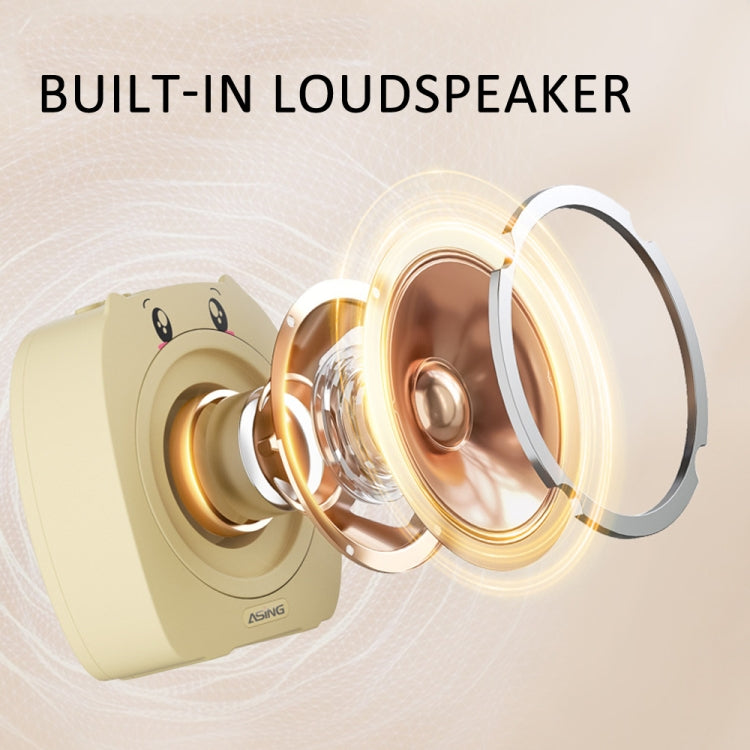 ASiNG S16  2.4G Wireless Voice Amplifier with Headset Microphone for Teachers Tour Guides, Without Strap Chain, With Strap Chain