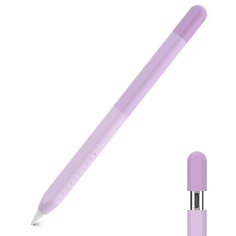 For Apple Pencil USB-C AhaStyle PT102-3 Stylus Gradient Color Silicone Pen Case