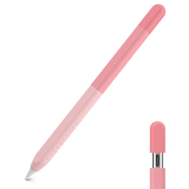 For Apple Pencil USB-C AhaStyle PT102-3 Stylus Gradient Color Silicone Pen Case