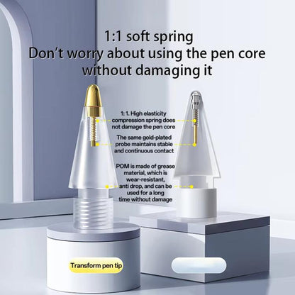 For Apple Pencil Pro / 2 / 1 Replacement Tips Stylus Nib, 2H x 2+2B x 2, 2B x 4, 3.5+Tapered+2.0+Steel Ball, 2.0+3.0+2B+Steel Ball