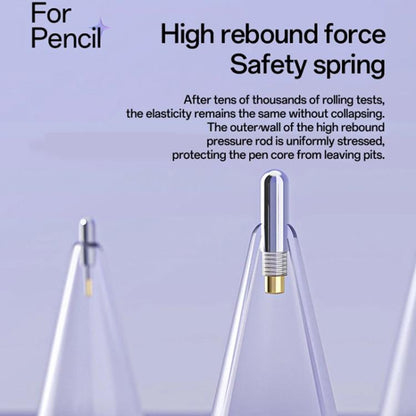 For Apple Pencil Pro / 2 / 1 Replacement Tips Stylus Nib, 2H x 2+2B x 2, 2B x 4, 3.5+Tapered+2.0+Steel Ball, 2.0+3.0+2B+Steel Ball