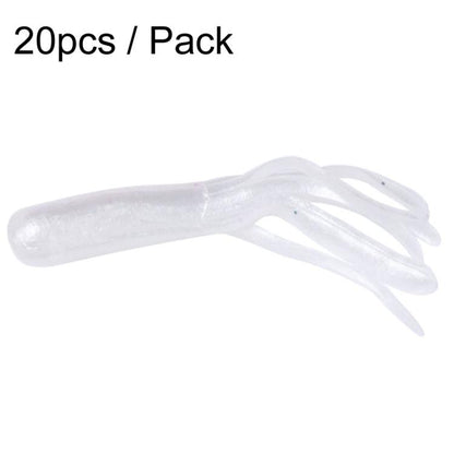 4.8cm 20pcs / Pack HENGJIA SO192 Vegetable-Head Tube Lure Fishing Simulation Soft Fake Bait, 1#, 2#, 3#, 4#, 5#, 6#, 13#, 14#, 15#, 16#