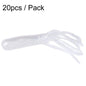 4.8cm 20pcs / Pack HENGJIA SO192 Vegetable-Head Tube Lure Fishing Simulation Soft Fake Bait, 1#, 2#, 3#, 4#, 5#, 6#, 13#, 14#, 15#, 16#