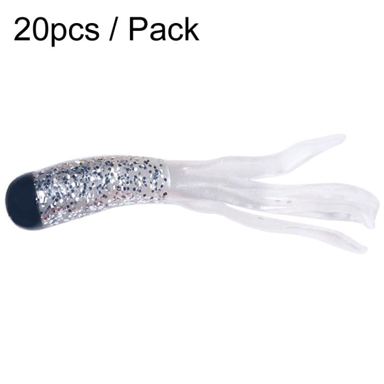 4.8cm 20pcs / Pack HENGJIA SO192 Vegetable-Head Tube Lure Fishing Simulation Soft Fake Bait, 1#, 2#, 3#, 4#, 5#, 6#, 13#, 14#, 15#, 16#