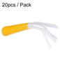 4.8cm 20pcs / Pack HENGJIA SO192 Vegetable-Head Tube Lure Fishing Simulation Soft Fake Bait, 1#, 2#, 3#, 4#, 5#, 6#, 13#, 14#, 15#, 16#