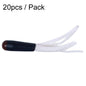 4.8cm 20pcs / Pack HENGJIA SO192 Vegetable-Head Tube Lure Fishing Simulation Soft Fake Bait, 1#, 2#, 3#, 4#, 5#, 6#, 13#, 14#, 15#, 16#