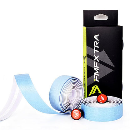 FMFXTRA F258 1pair Road Bike Handlebar Strap Anti-Slip Breathable Gradient Handlebar Tape