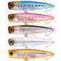 HENGJIA PO105 Surface Tethered Wave Steak 11CM 23G Bionic Lure Fake Bait, 5colors / Set