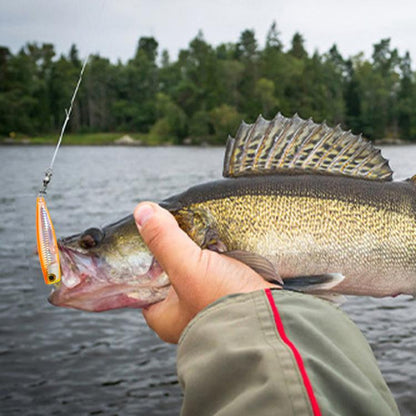 HENGJIA PO105 Surface Tethered Wave Steak 11CM 23G Bionic Lure Fake Bait, 5colors / Set