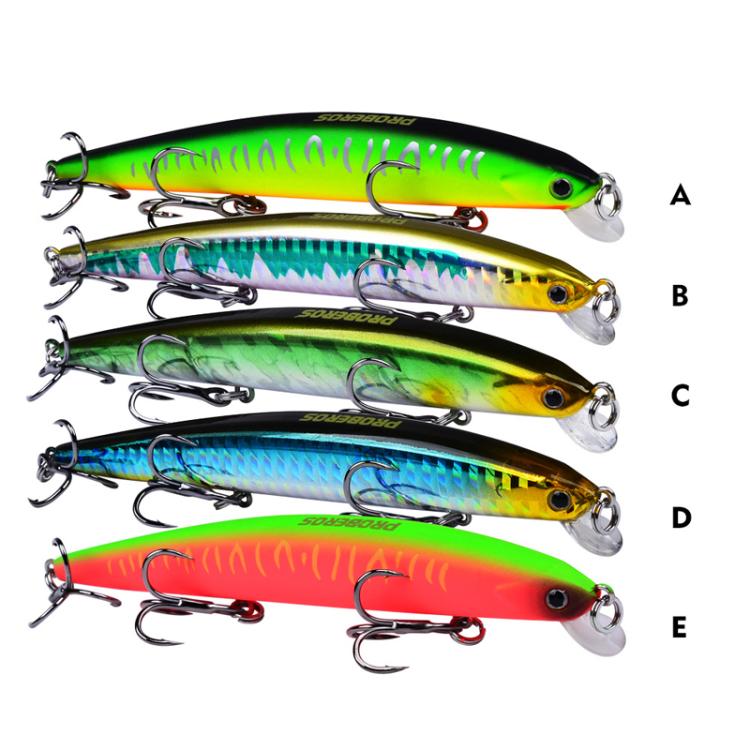 PROBEROS DW622 12.5cm-16g Submerged Minnow Lure All-Purpose Sea Fishing Plastic Bionic Hard Bait