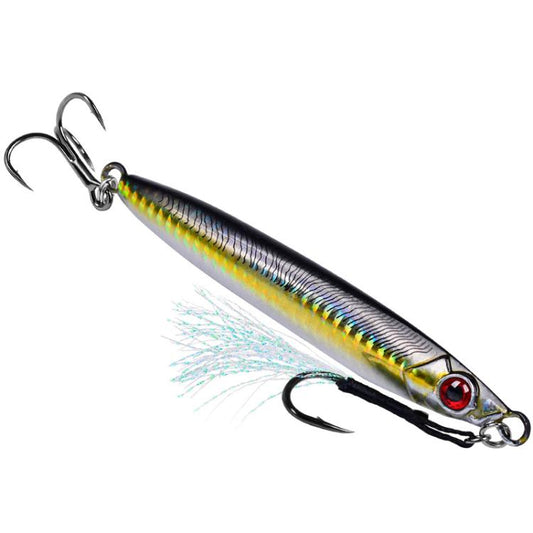 PROBEROS LF153 3D Fast Twitch Sea Fishing Road Runner Lure Long Casting Quick Sinking False Bait, 14G, 17G, 28G, 35G, 45G, 60G, 80G, 100G