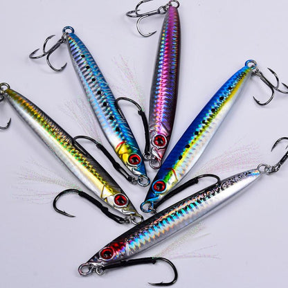 PROBEROS LF153 3D Fast Twitch Sea Fishing Road Runner Lure Long Casting Quick Sinking False Bait, 14G, 17G, 28G, 35G, 45G, 60G, 80G, 100G