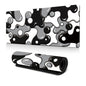 Abstract Fluid Color Blending Mouse Pad Non-Slip Rubber Desk Mat For Office, Gaming, 300x600x2mm, 300x600x3mm, 300x700x2mm, 300x700x3mm, 300x800x2mm, 300x800x3mm, 400x900x2mm, 400x900x3mm