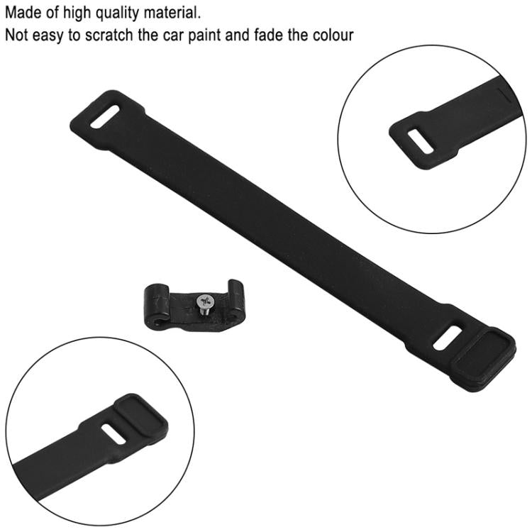 For INOKIM OXO OX Electrical Scooter Safety Locking Strap With Hook Bracket Wrappable Foldable Rubber Strap, X1659